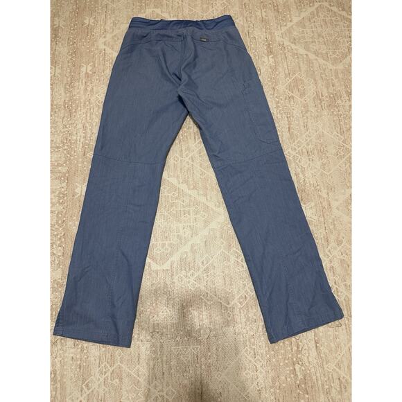 FIGS Livingston Basic Scrub Pants in Heather Denim Size XS - Picture 8 of 9